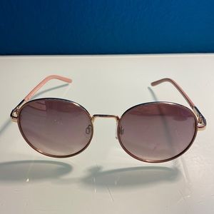 Pink Bronze Frame Sunglasses